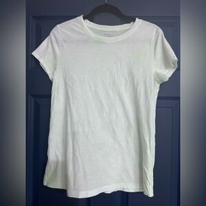 Athleta Muted Green TieDye Short Sleeve Tee - Size Medium